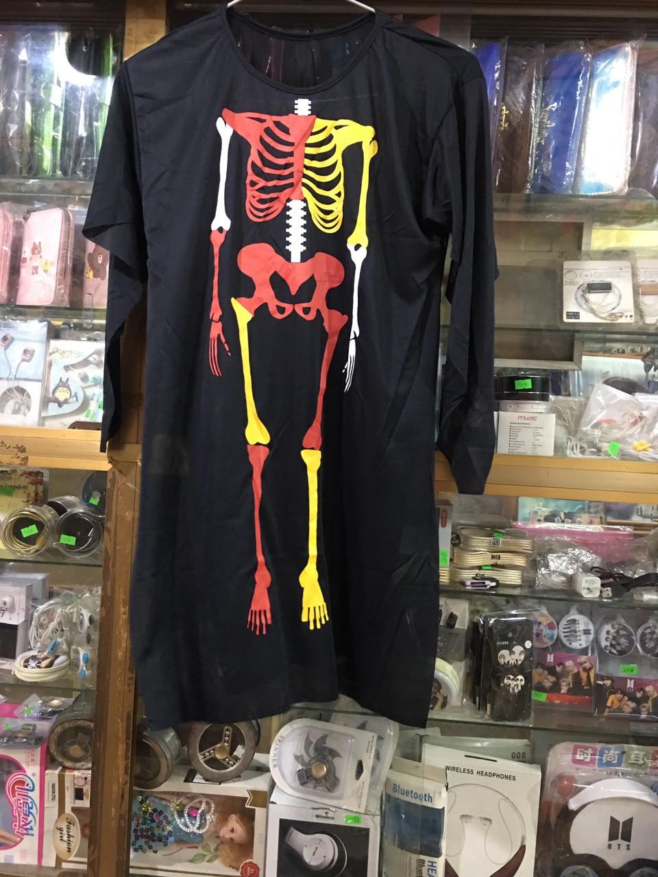 Áo xương hoá trang halloween
