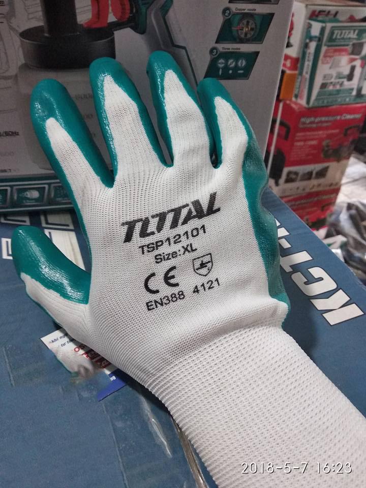 GĂNG TAY BẢO HỘ NITRI TOTAL TSP12101 - HÀNG CHÍNH HÃNG