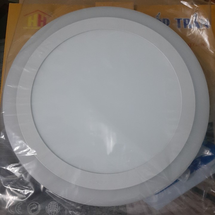 Đèn led nổi ốp trần 24w tròn 2 màu 3 chế độ