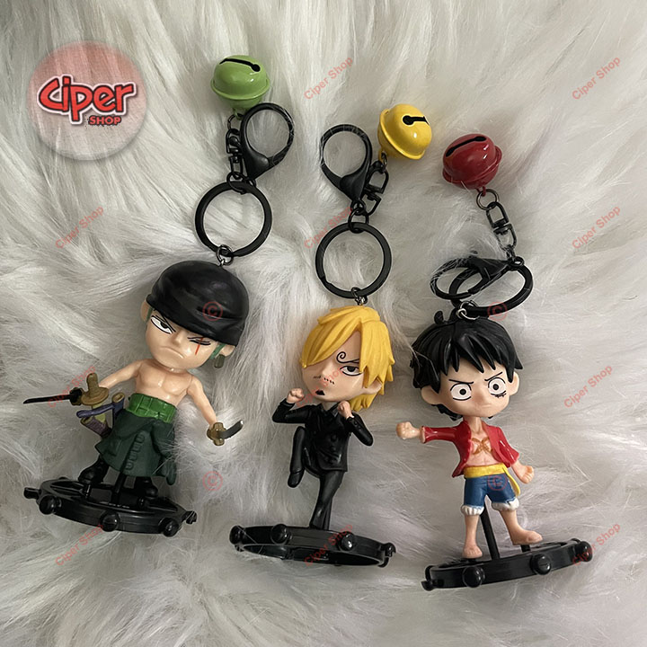 Bộ 6 móc khóa One Piece - Set of 6 One Piece Keychain