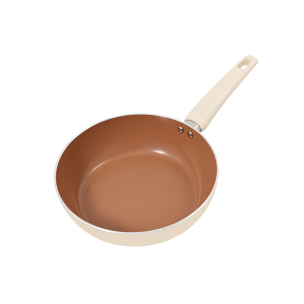 Chảo Chống Dính Ceramic Elmich Mocha EL5991MC Size 20,24,26cm, Hàng Chính Hãng, Bắt Từ Nhanh-JoyMall