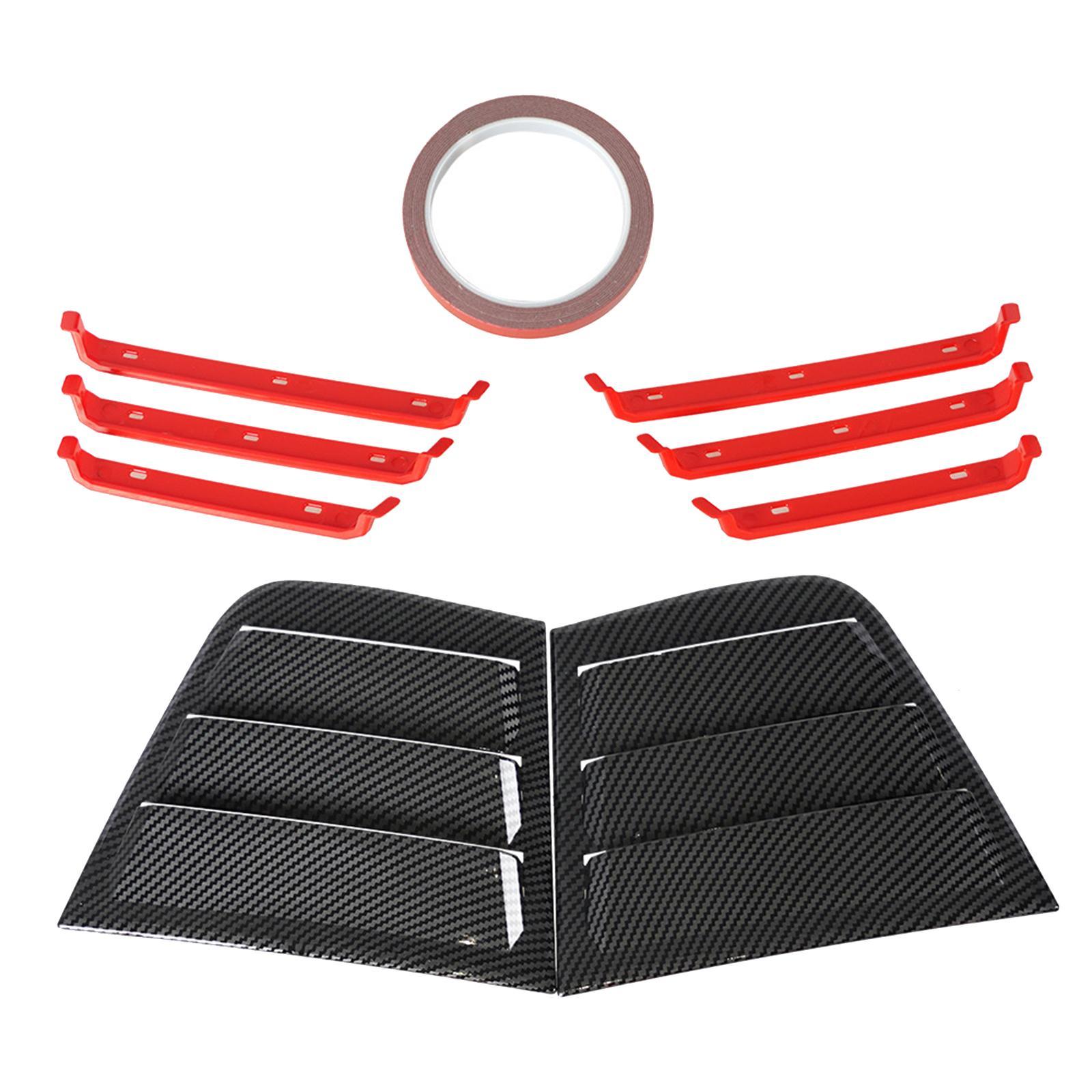 Side Window Louvers Air Vent Cover Shades Blinds for 2011-2021 Replacement PP Spare Parts Accessories