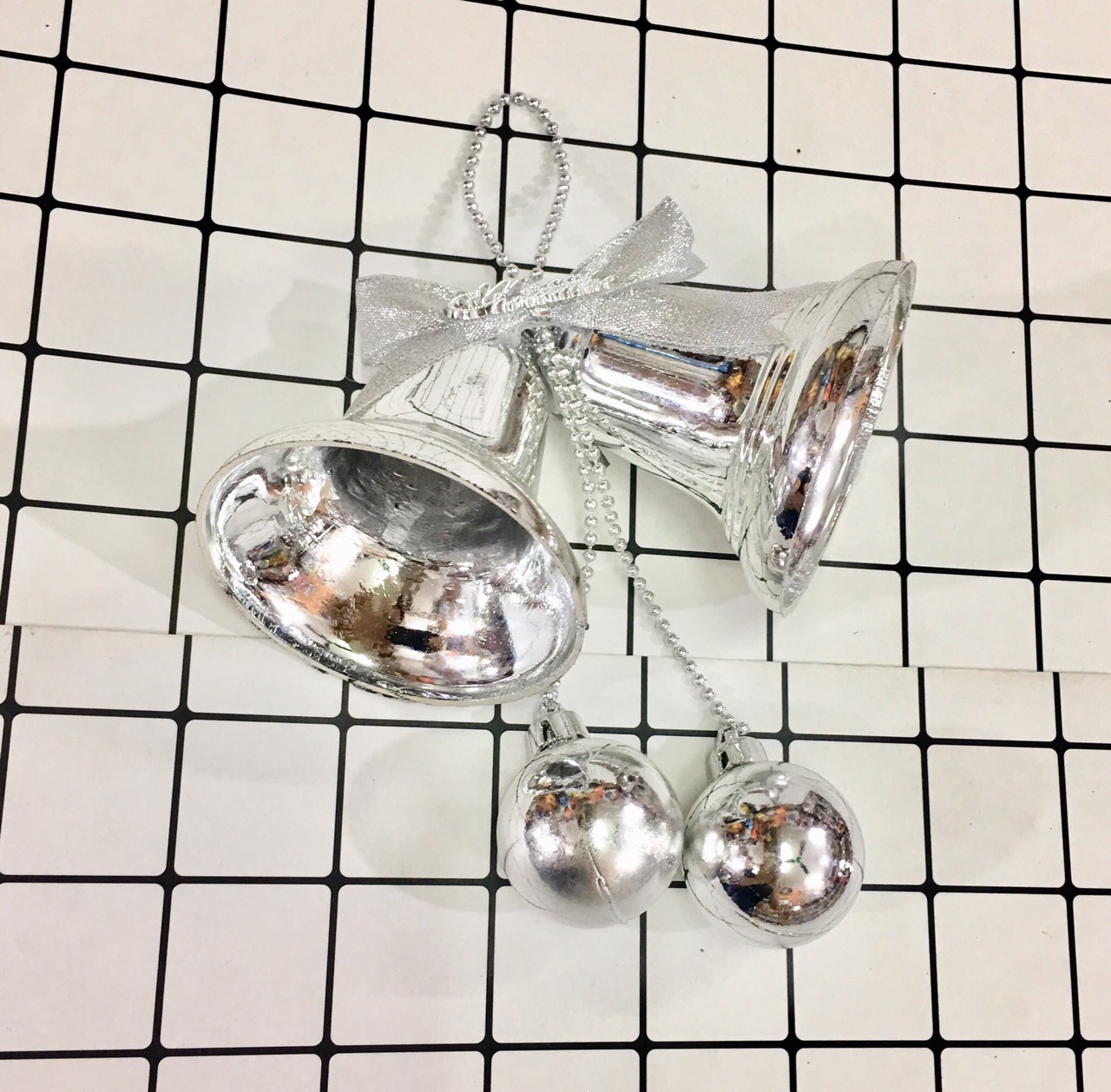 Chuông trang trí Noel đường kính 8.5cm