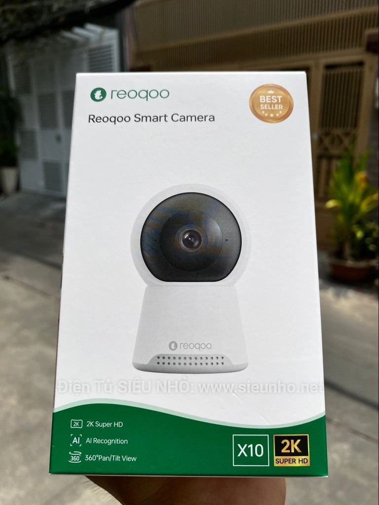 Camera AI trong nhà Reoqoo 2K 3MP XT-X10B Hàng Chính Hãng