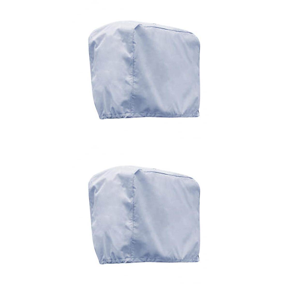 2Pcs Protection Outboard Motor Cover Protector For 10-45HP &amp; 30-90HP Engines