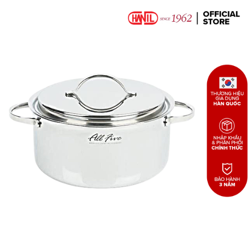Nồi 5 lớp liền đáy Allfive 24cm 5.0l