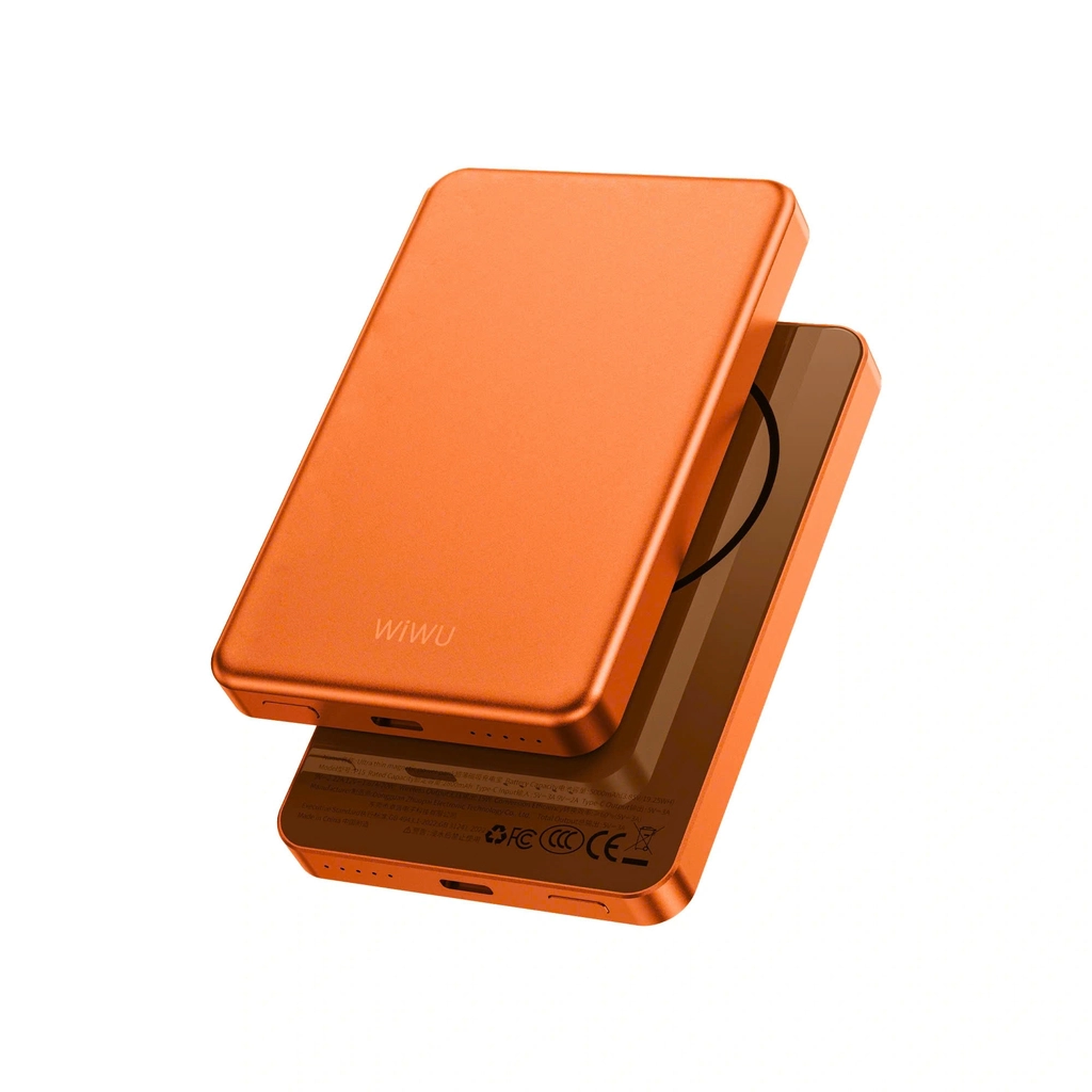 Pin Sạc Dự Phòng Wi WU Ultra Thin P15 - Siêu Mỏng, Dung Lượng 5.000 mAh - Hàng Chính Hãng