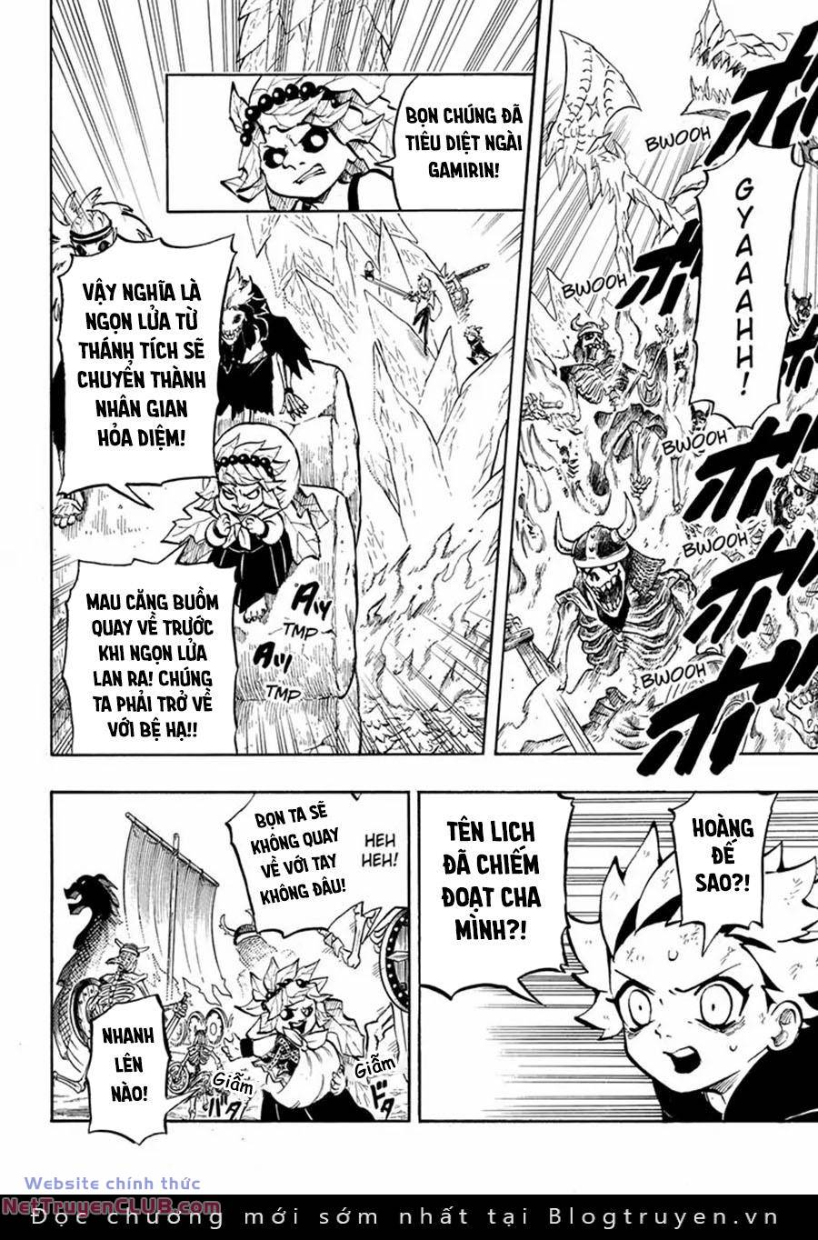 gill: "không ai có thể đánh bại ta khi ta dùng rìu!" chapter 15 8