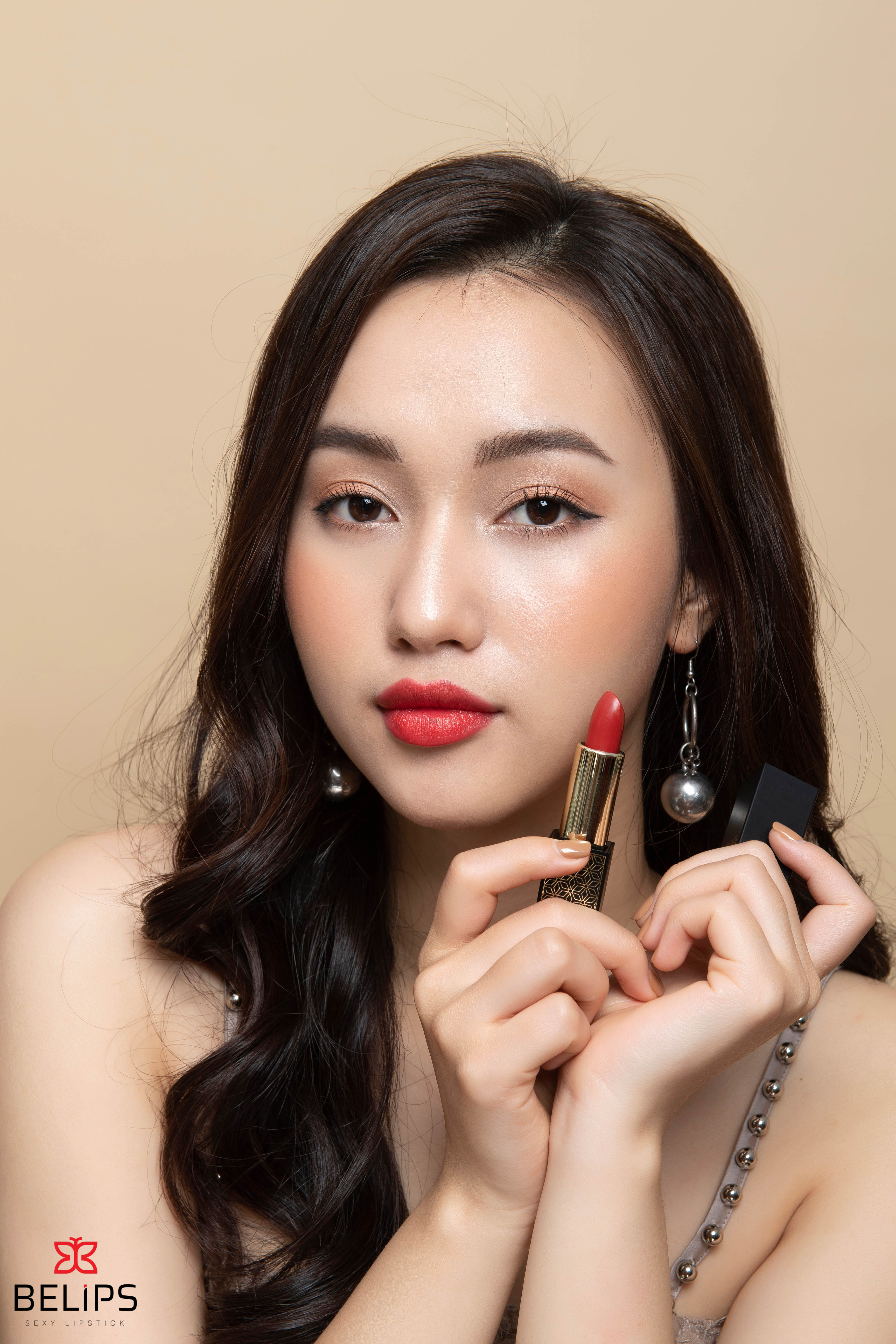 Son tươi Belips Sexy Lipstick son môi quyến rũ lên màu tự nhiên