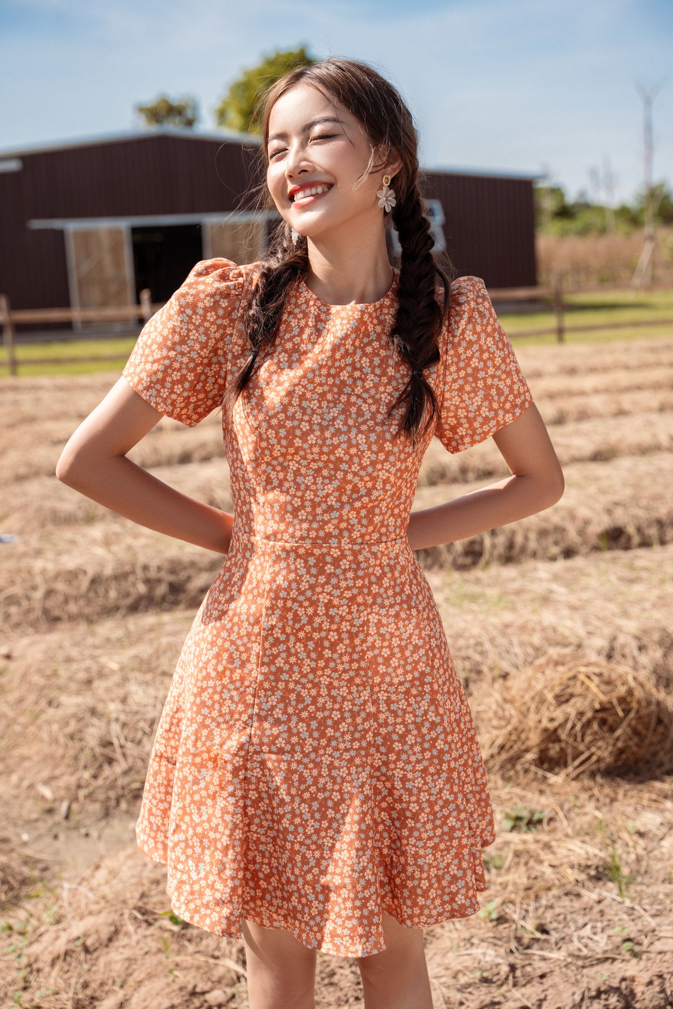 OLV - Đầm Ginny Flower Dress