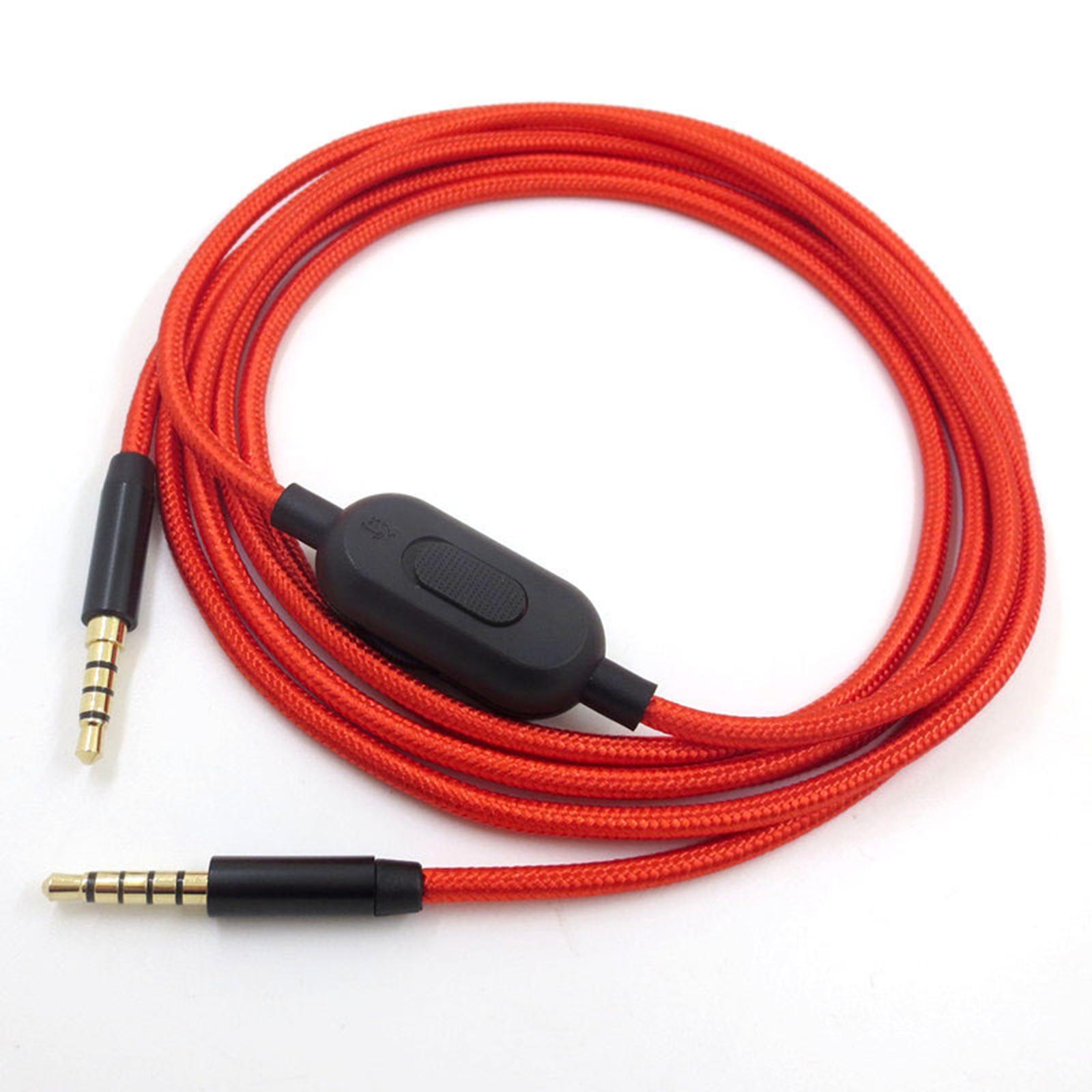 Gaming Headset Audio Cable 3.5mm Jack for Astro A10 A40 for Switch Headphone