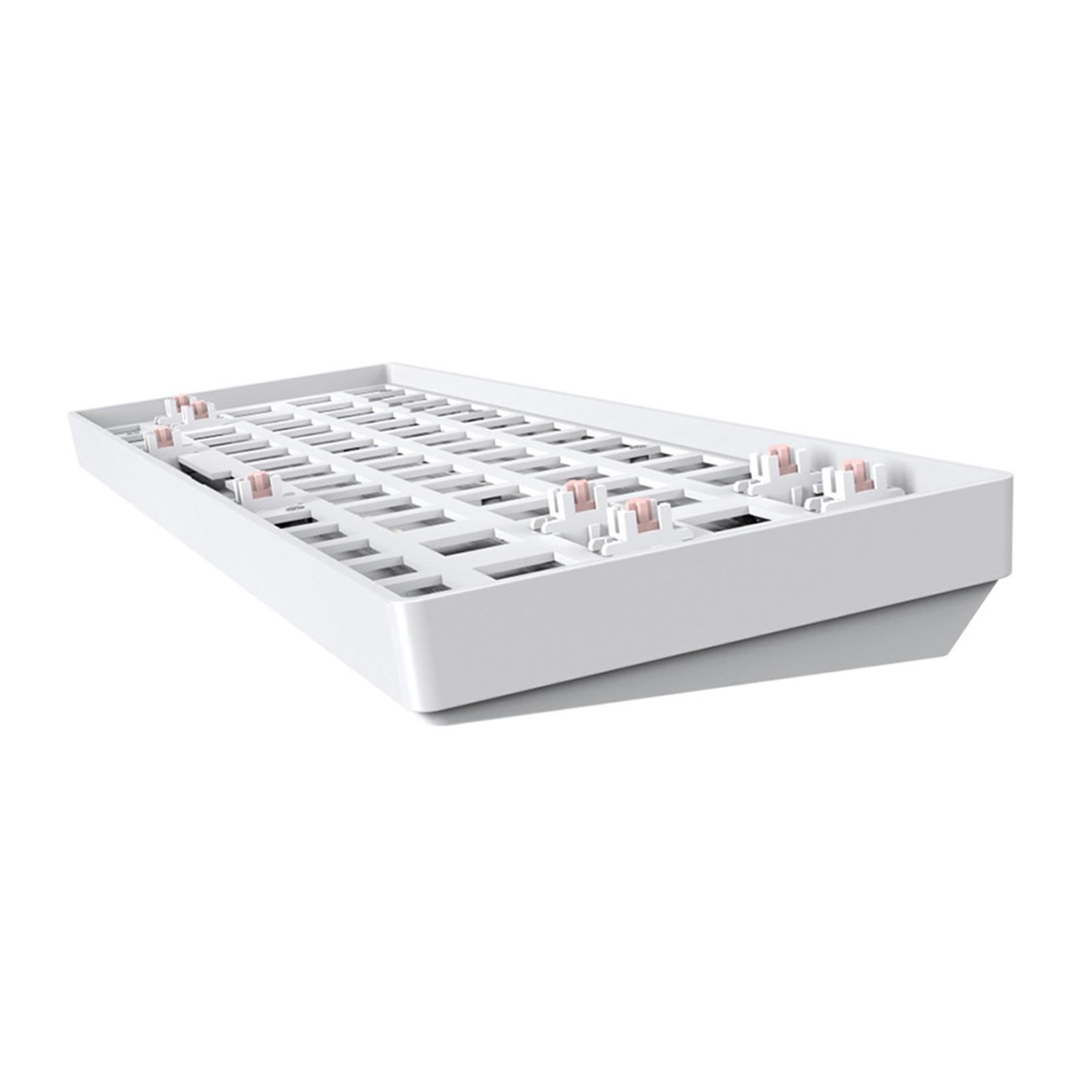 68 Keys Modular Mechanical Keyboard Plug  White  Laptop