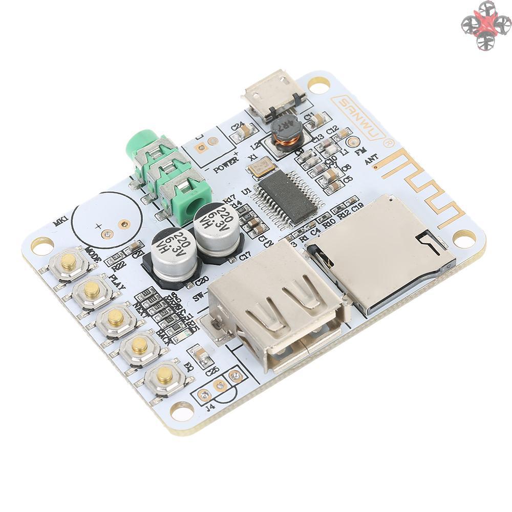 Mô Đun Thu Phát Bluetooth 2.1 Usb Dc 5v Có Khe Cắm Thẻ Tf