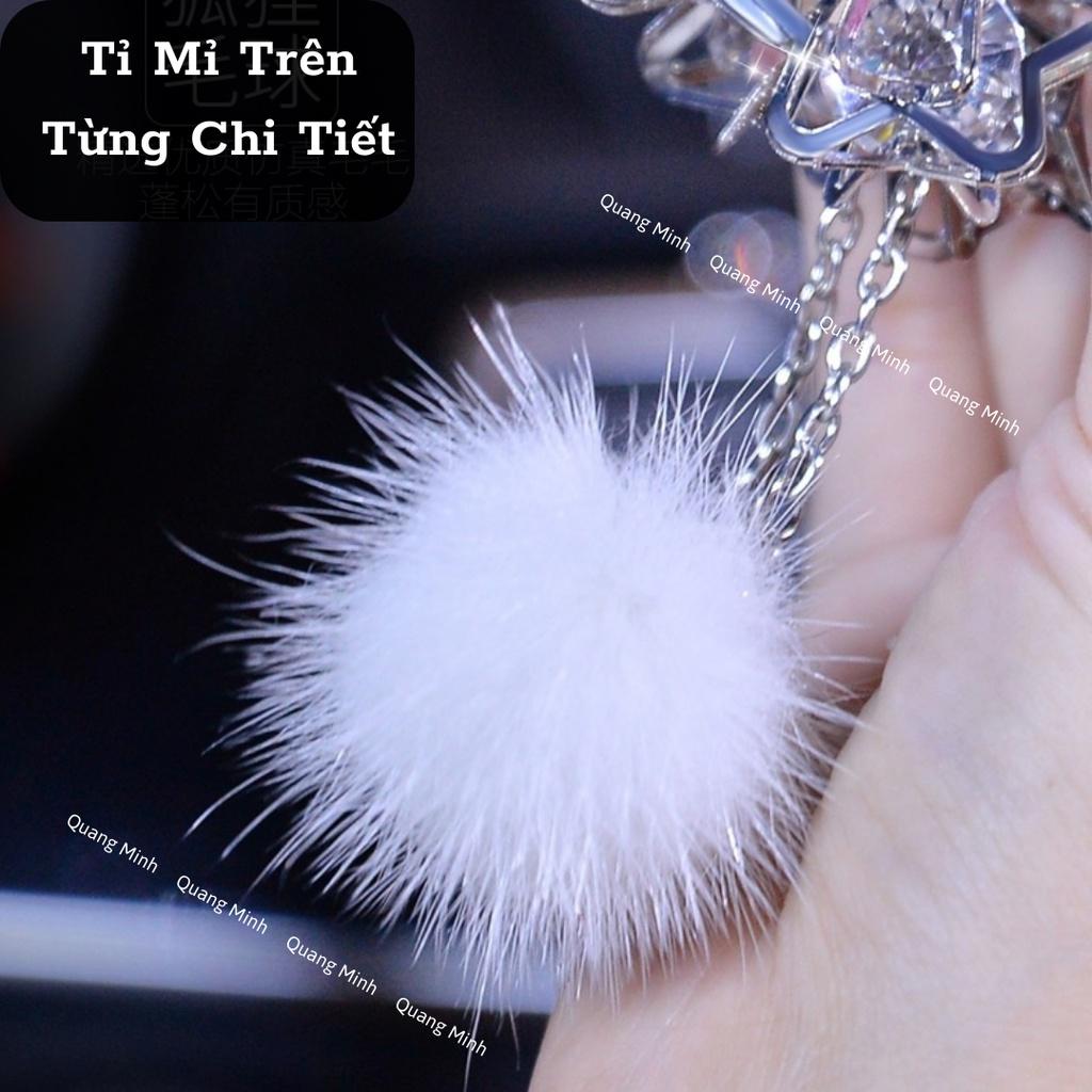 ️ Trang Trí Xe Hơi Hình Thiên Nga ️ Đính Đá Pha Lê Sang Trọng
