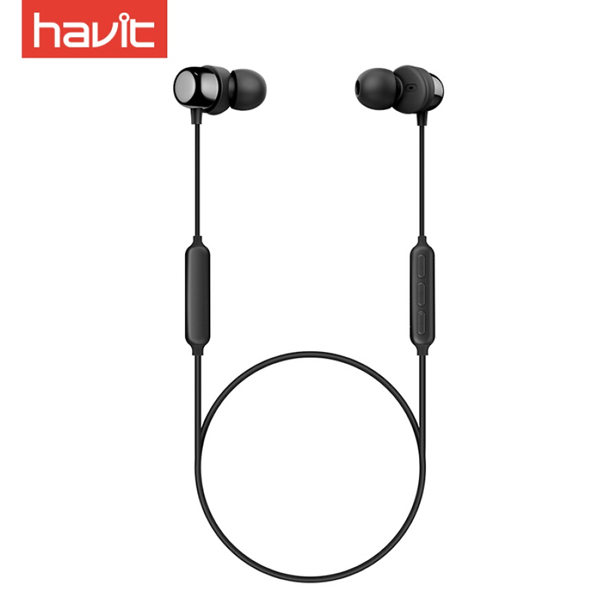 Tai nghe không dây Bluetooth thể thao Havit I39 IPX5  Âm thanh nổi - Gọn Nhẹ -Hàng chính hãng