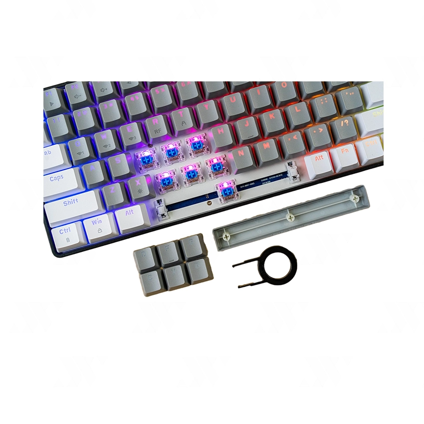 Bàn phím cơ Gaming E-Dra EK384 Triple Mode Alpha / Beta - Hàng chính hãng