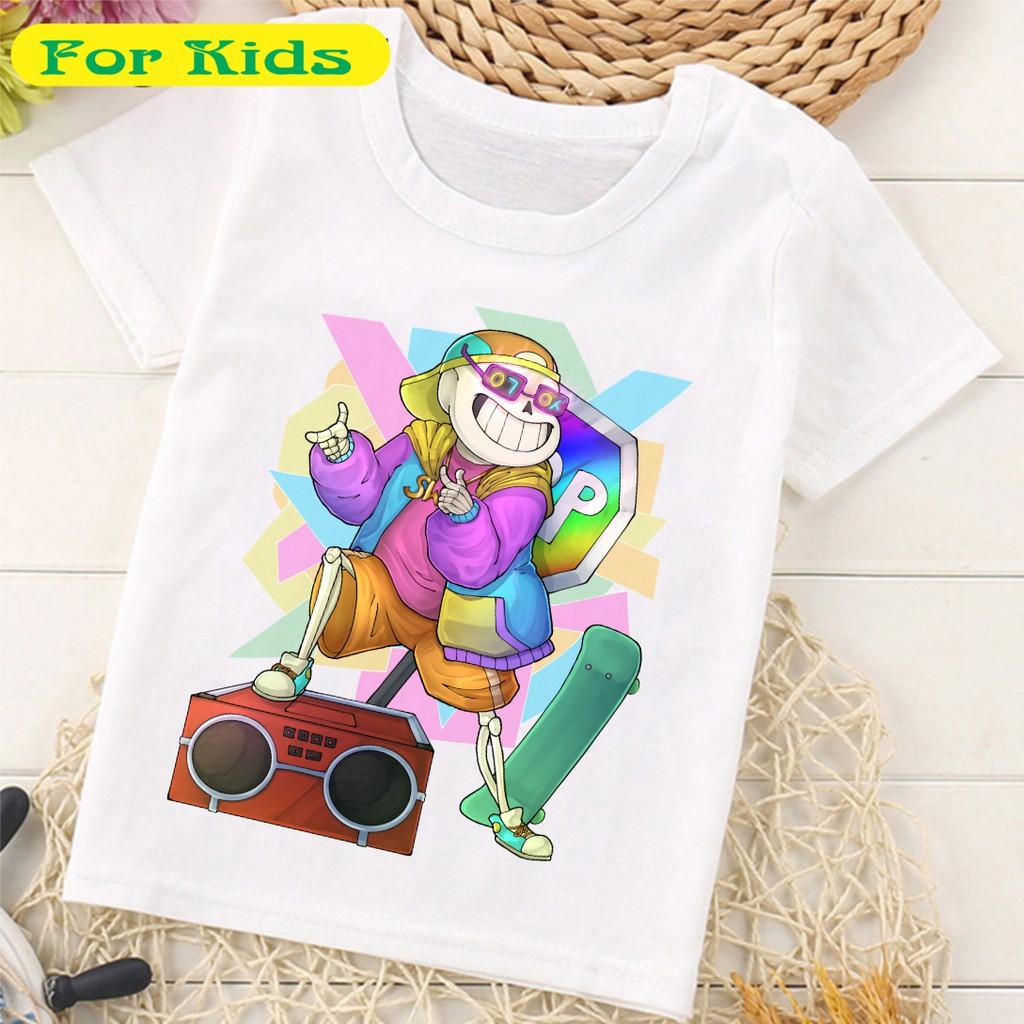 Áo in hình sans undertale cho bé trai bé gái cực hot có đủ size