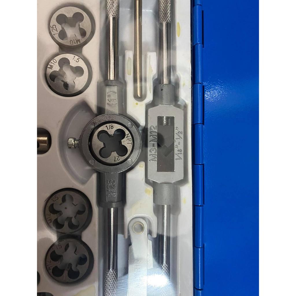 Bộ Taro Tạo Ren Thép Hợp Kim Hộp Sắt 30x30cm