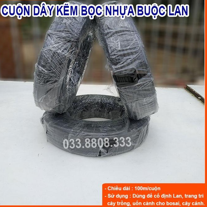 Dây Kẽm Đen Chuyên Dùng Uốn Cây Dây Đẹp Bền