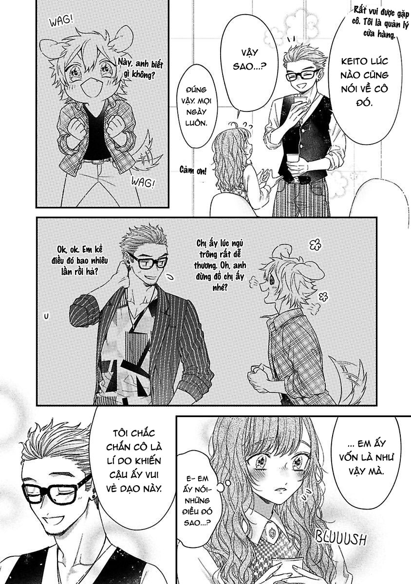 anh ấy thưởng cho tôi tình yêu và sự nuông chiều ~ vẻ ngoài tựa cún con của ảnh khiến tôi như tan chảy (full) chapter 5.2 5