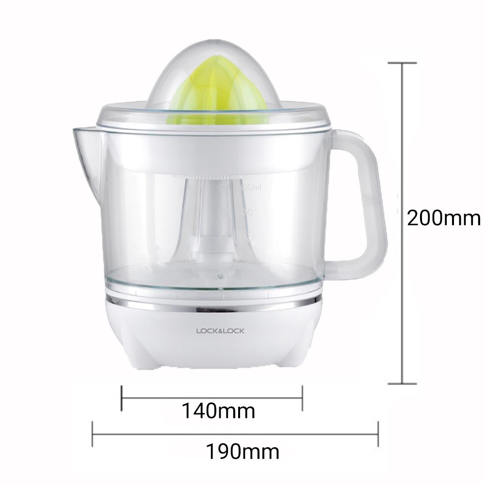 Máy vắt cam Lock&Lock EJJ231 700ml 40W - Hàng chính hãng, xoay ép 2 chiều cho nhiều nước cam - Hapos