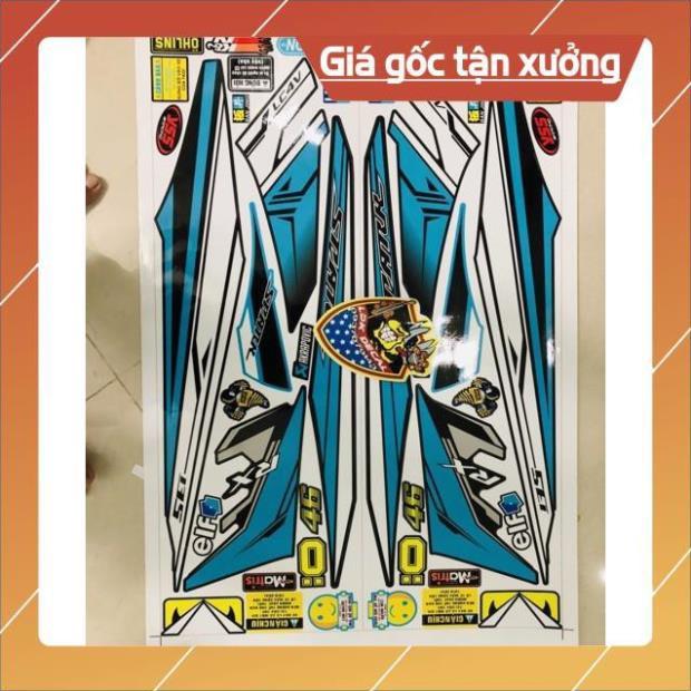 Tem rời ex 2009 Rx xanh đen