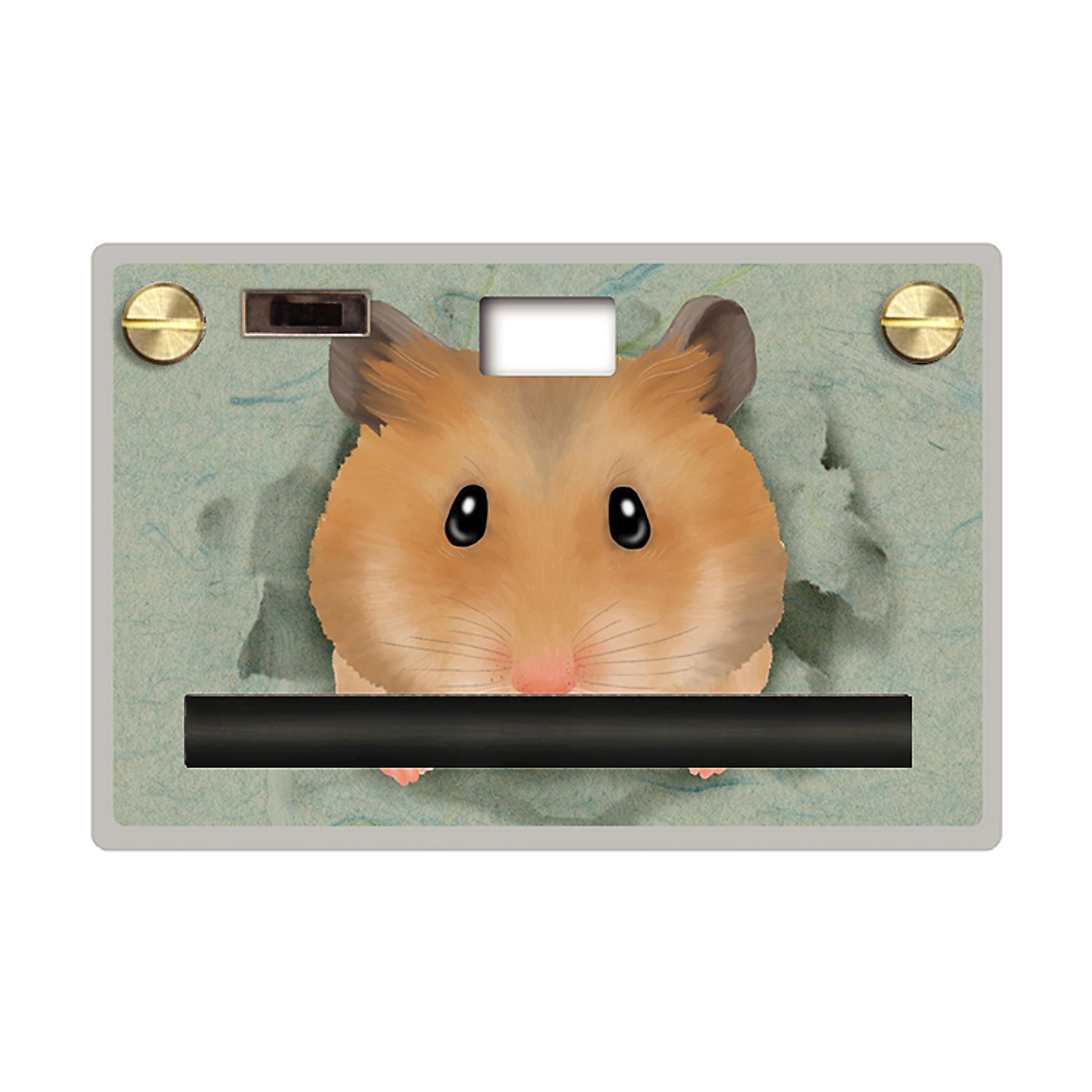 Máy ảnh kỹ thuật số Paper Shoot chính hãng, 16MP CMOS, 10s 1080p Video Fun Series - Hamster