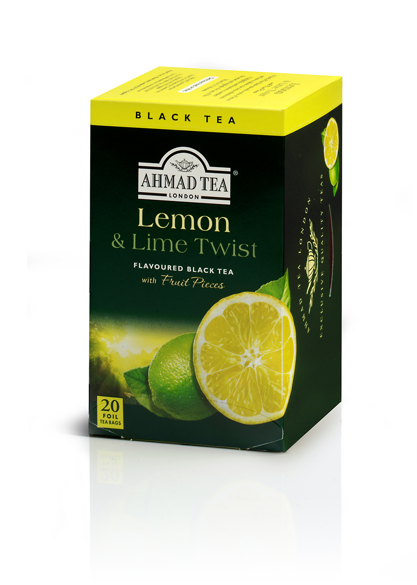 TRÀ AHMAD ANH QUỐC - CHANH (40g) - Lemon &amp; Lime Twist - Hương thơm và công dụng chủ yếu đến từ vỏ Chanh