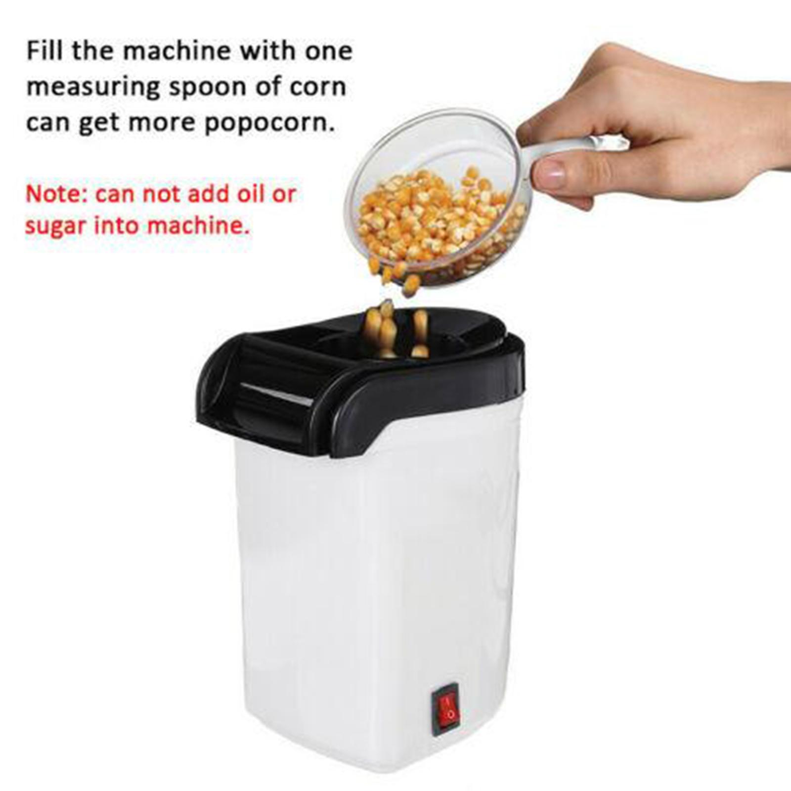 1200W  DIY Die Popcorn Maker Machine Store  Air Popcorn