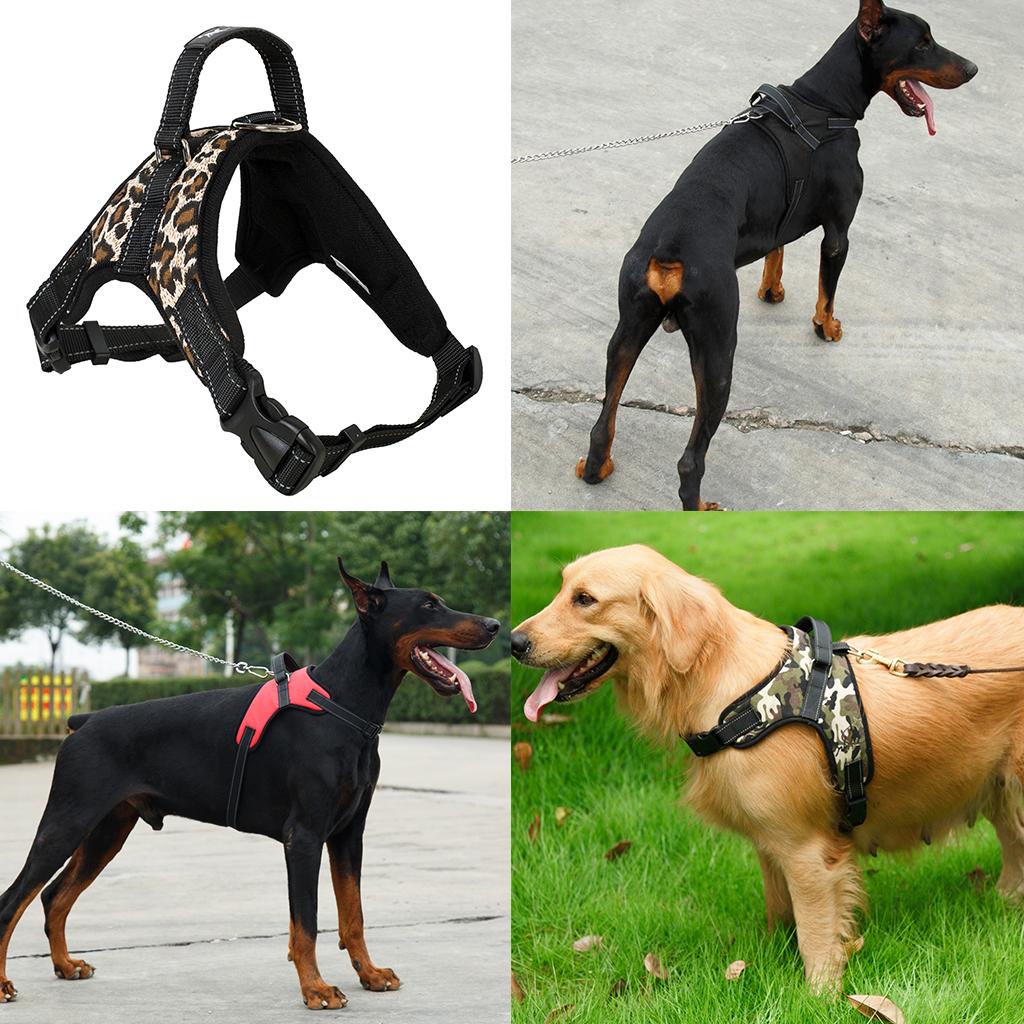 Pet Dog Saddle Vest Harness Chest Strap Padded Walking Harness