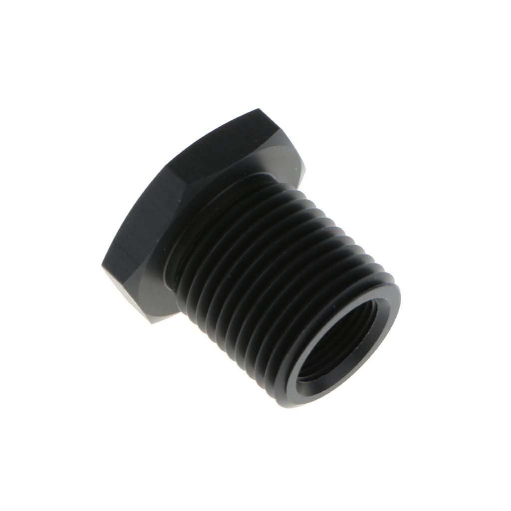Straight Threaded Oil Filter Connector Adapter 1/2-28 to 3/4-16