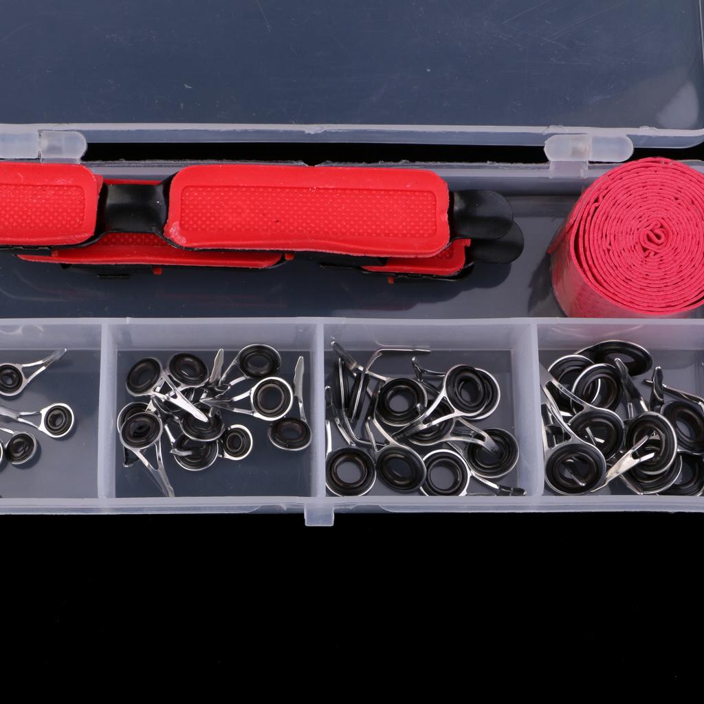 Adjustable Tackle Wheel Reel Seat Deck Rod Guide Rod Handle Tape Kit