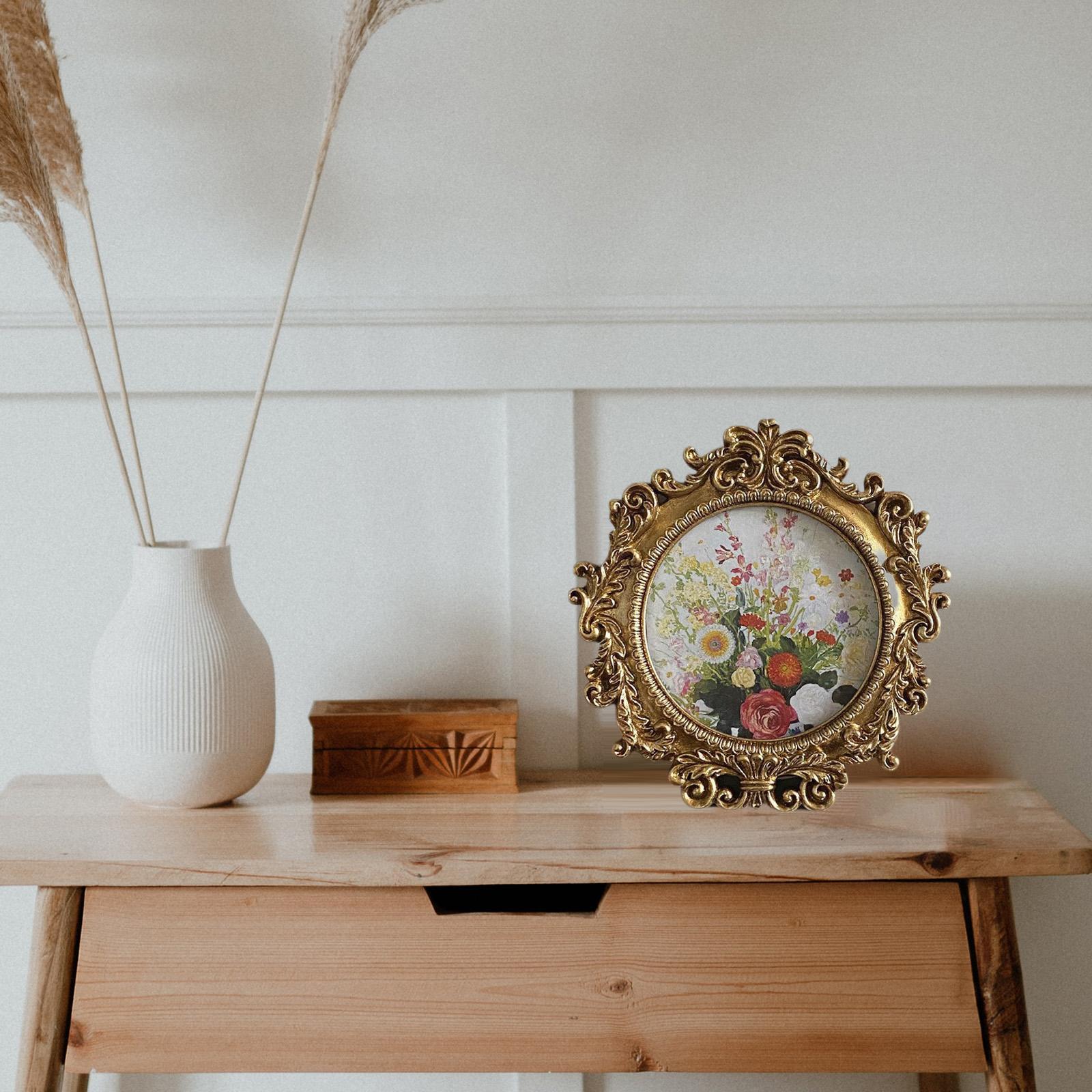 Vintage Style Photo Display Stand for Banquet Decoration Photo Props