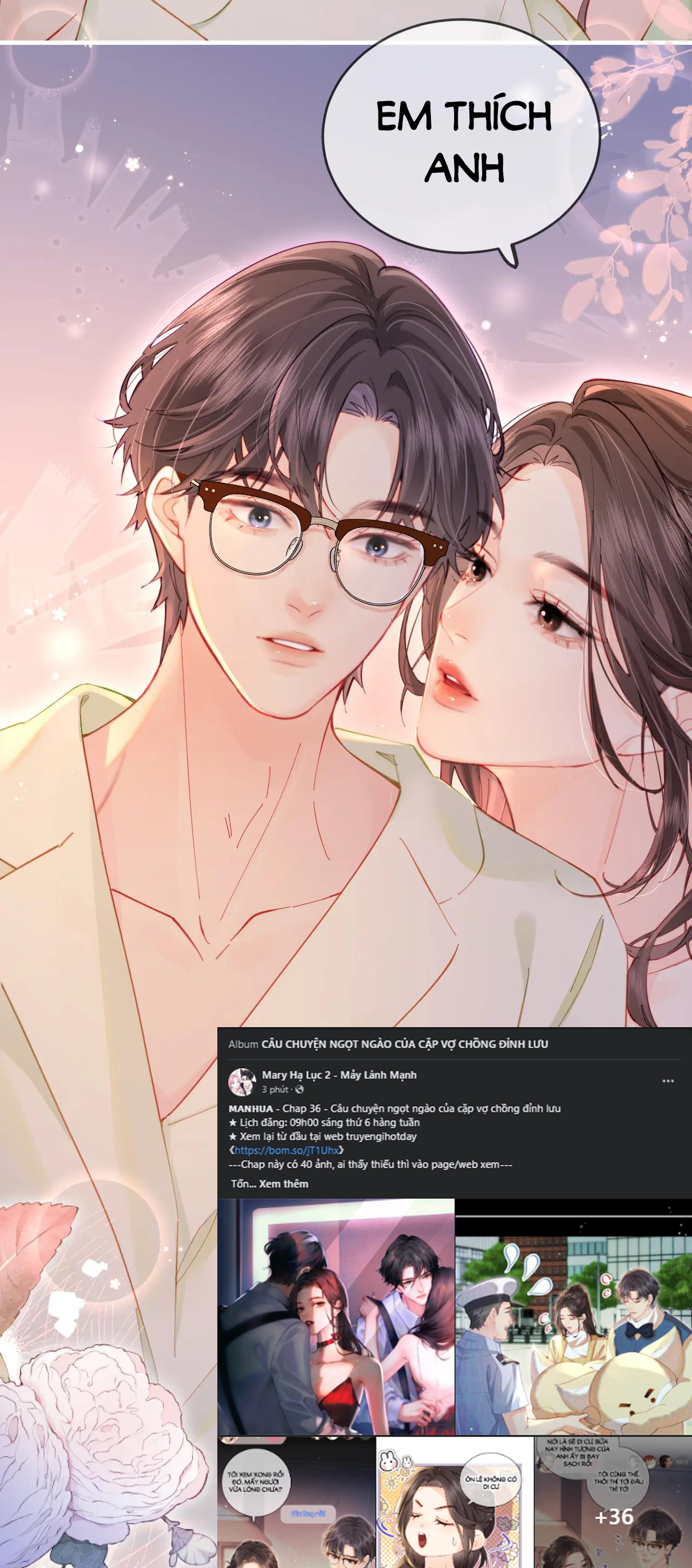 câu chuyện ngọt ngào của cặp vợ chồng đỉnh lưu chapter 36.2 16