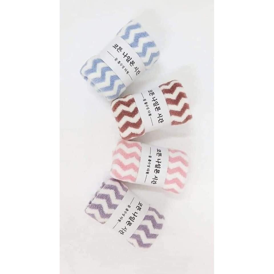 Set 10 Khăn Mặt Xuất Hàn Quốc 100% Cotton 35*50cm