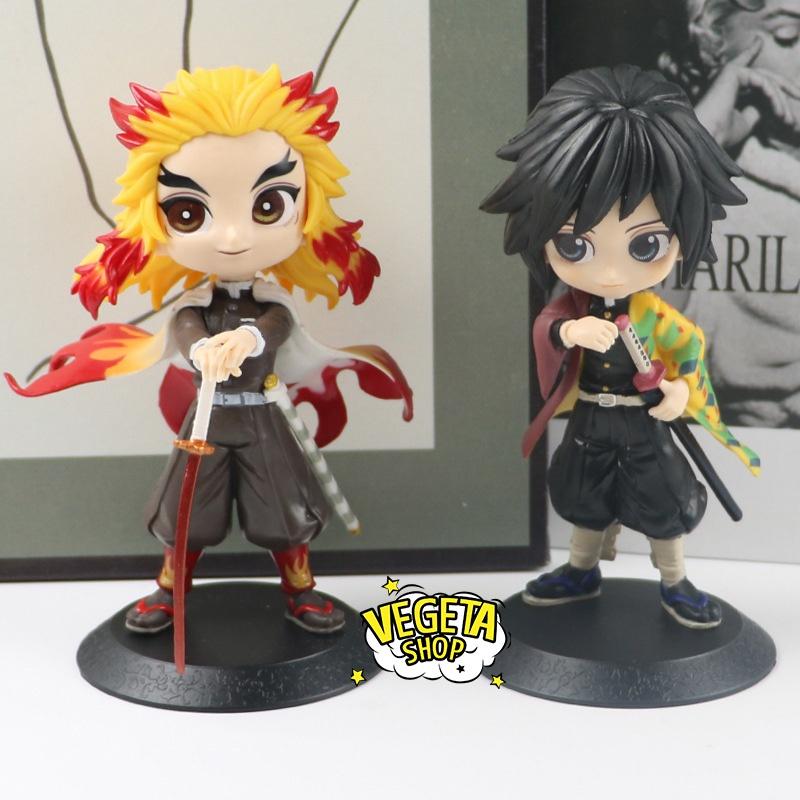 Mô hình Q Posket Kimetsu No Yaiba - Thanh gươm diệt quỷ - Tanjiro Nezuko Zenitsu Rengoku Kanao Shinobu Inosuke Giyu