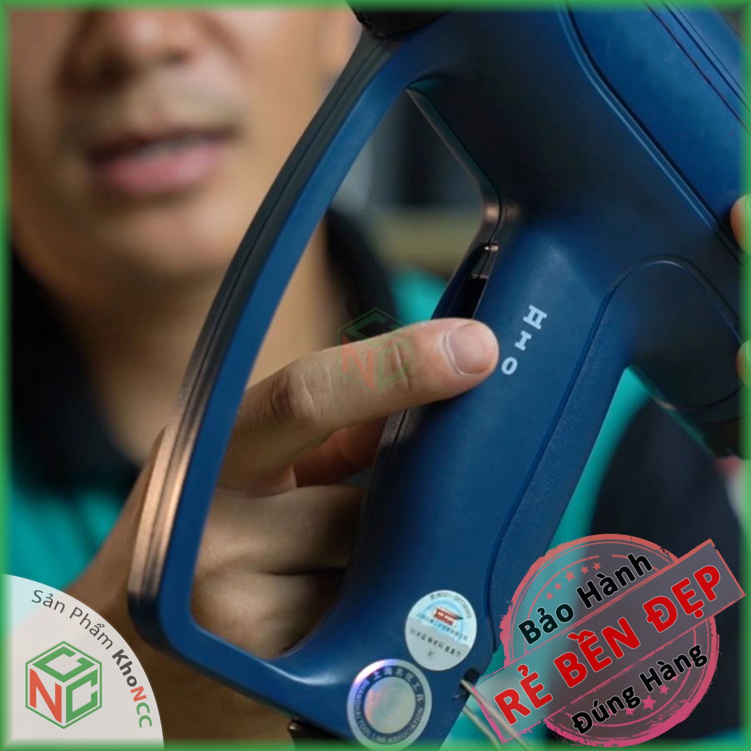 Máy Khò Sấy Nhiệt Hơi Nóng KhoNCC Hàng Chính Hãng - Công Suất 2000w - Súng Chỉnh Gió Chỉnh Nhiệt Theo Ý Muốn - KLM-SKNTL