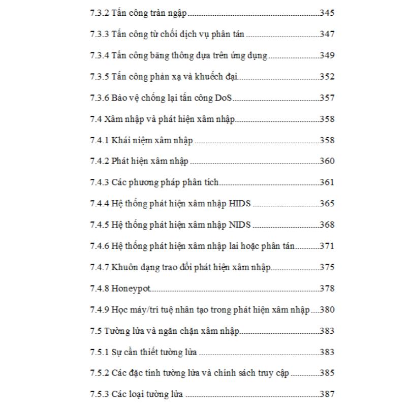 Giáo trình An toàn mạng Thông tin