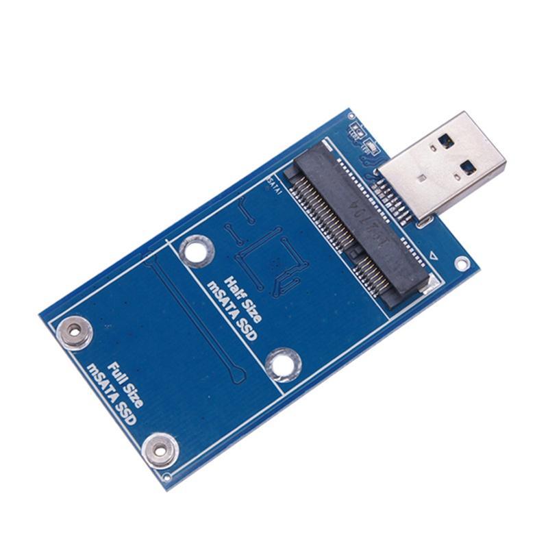 Hộp Đựng Ổ Cứng Ngoài MSATA - USB 3.0 - MSATA SSD USB3.0 - MSATA M2 SSD HDD Ốp