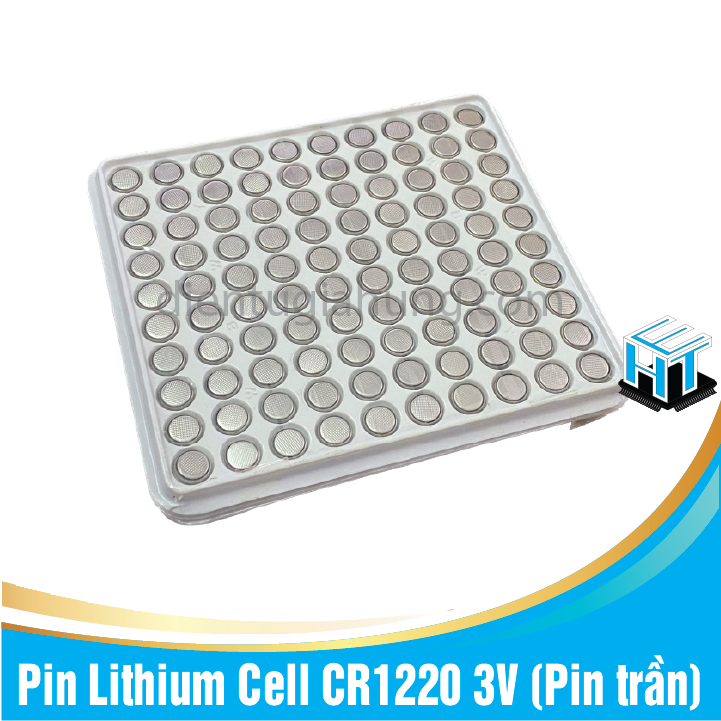 Combo 10 viên Pin Lithium Cell CR1220 3V (Pin trần)
