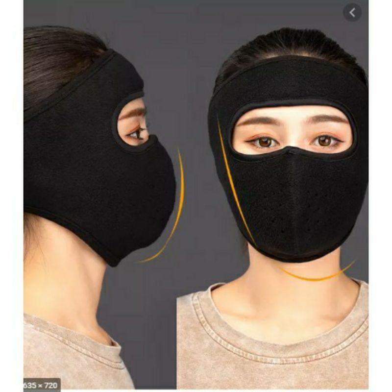 Khẩu trang vải nỉ đa năng
