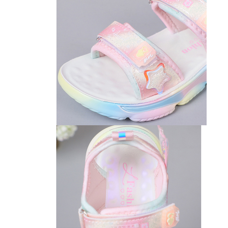Giày Sandal quai hậu cho bé gái, thể thao siêu nhẹ, êm nhẹ chống trơn  – GSD9132