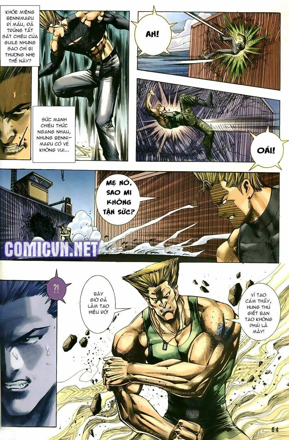 capcom vs snk ngoại truyện chapter 3 15