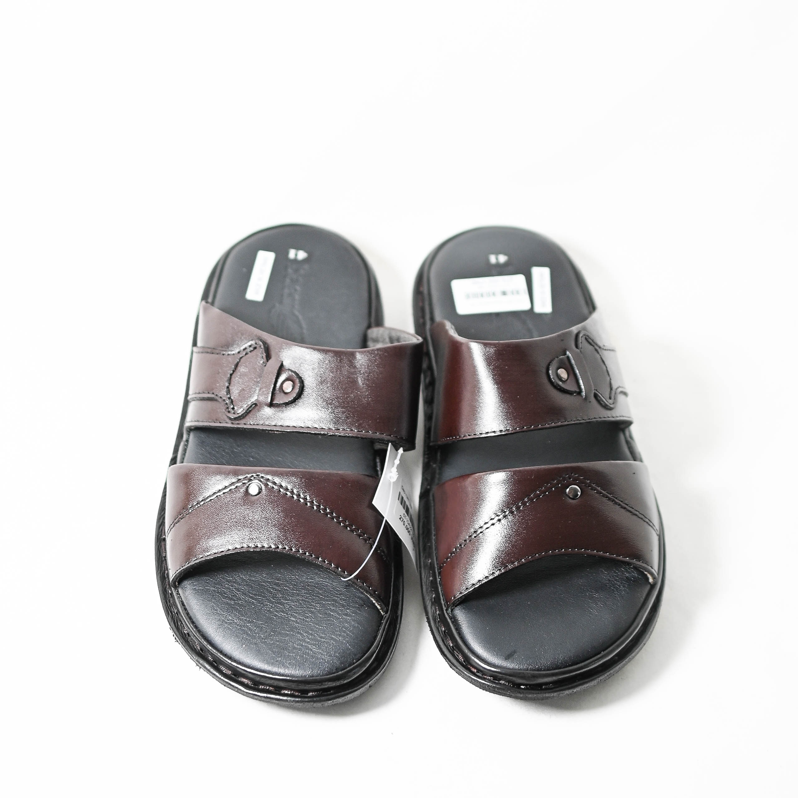 Dép da nam quai ngang