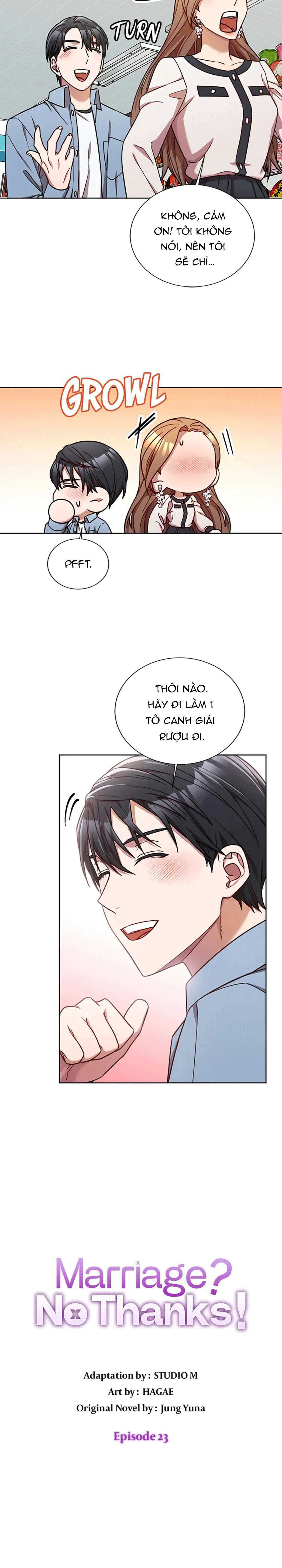 kết hôn ư? không, cảm ơn! chapter 23.1 6
