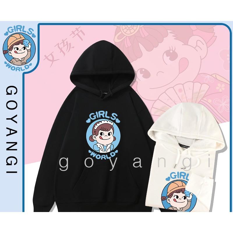 Áo hoodie goyangi Girl Cute oversize phong cách hàn quốc