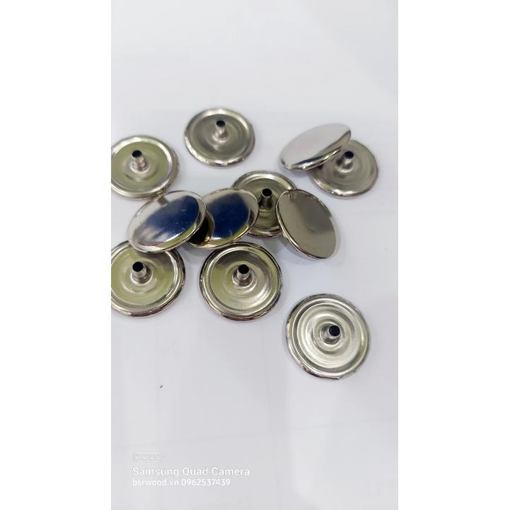 Nút bấm 4 thành phần  Cúc bấm áo khoác Loại 20mm Bằng thau không gỉ Phụ liệu may mặc