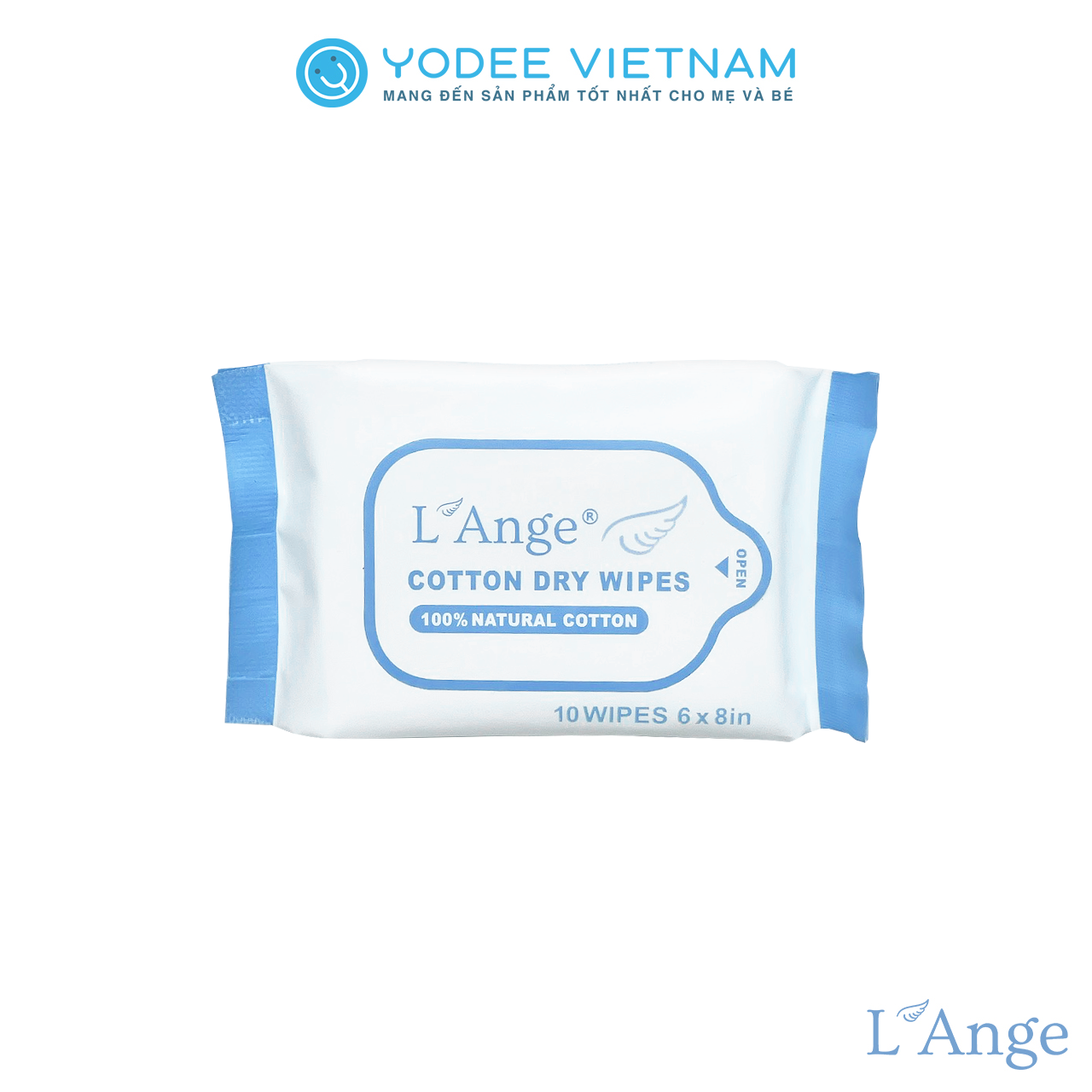 L'Ange Khăn vải đa năng - Combo 10 bịch nhỏ