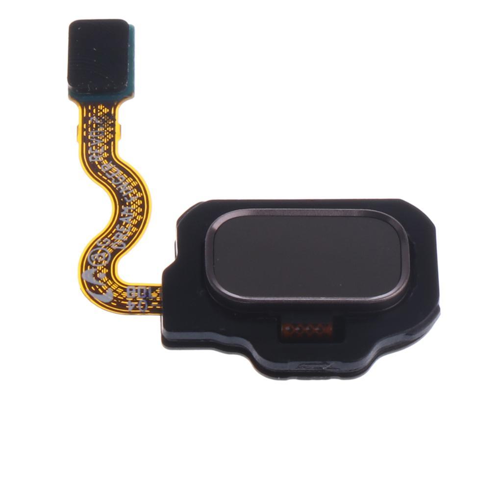 For Samsung Galaxy S8/S8+ Touch ID Sensor Home Button + Flex Cable Replacement  Purple+Gold