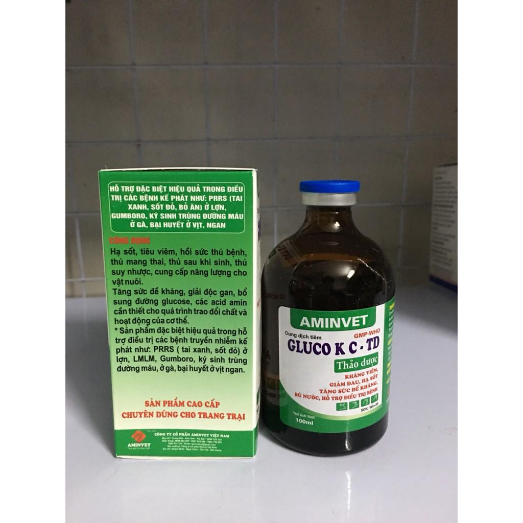 Gluco K C aminvet - chỉ dùng trong thú y